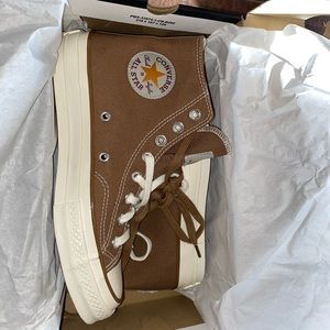 Brown carhartt converse brand new never worn